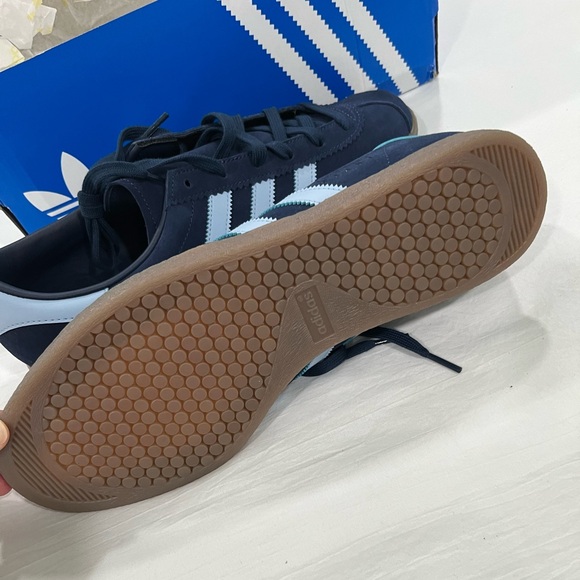 Adidas Men's Dark Blue Stadt Sneakers - Picture 3 of 4